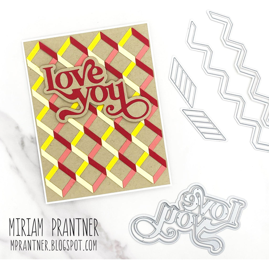 Simon Says Stamp Ribbon Quilt Wafer Dies 1313md Moments In Time Love You Card | color-code:ALT03