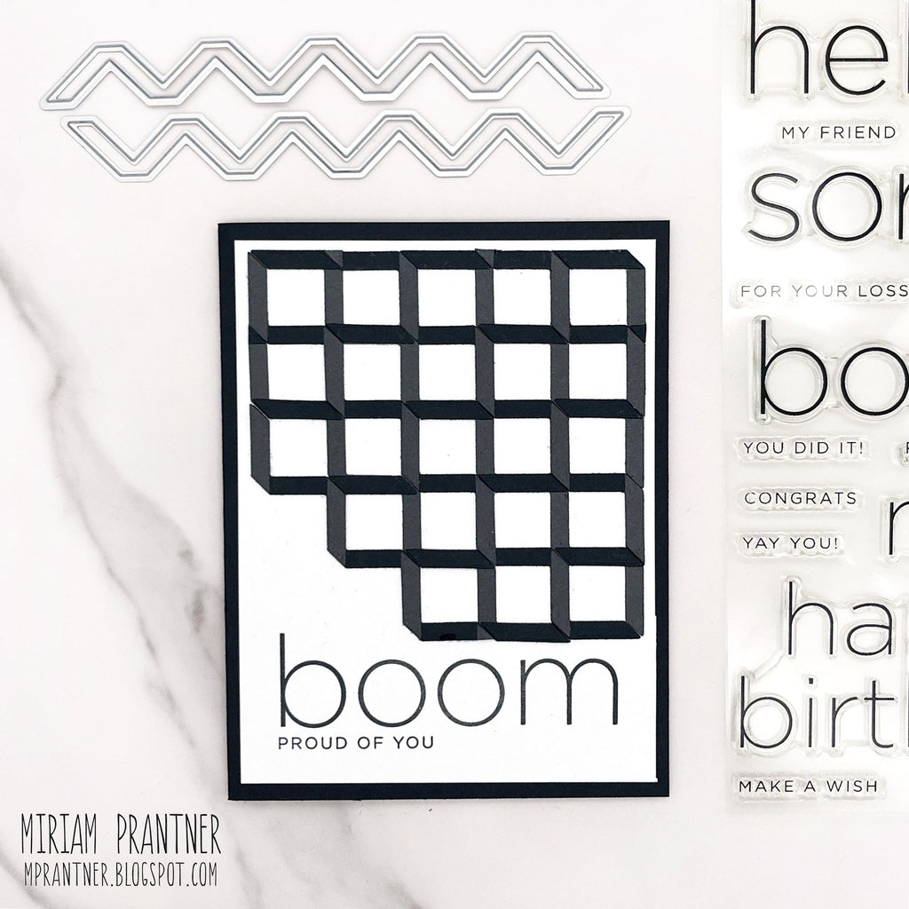 Simon Says Stamp Ribbon Quilt Wafer Dies 1313md Moments In Time Proud of You Card | color-code:ALT05