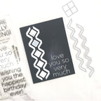Simon Says Stamp Ribbon Quilt Wafer Dies 1313md Moments In Time Love You Card | color-code:ALT06
