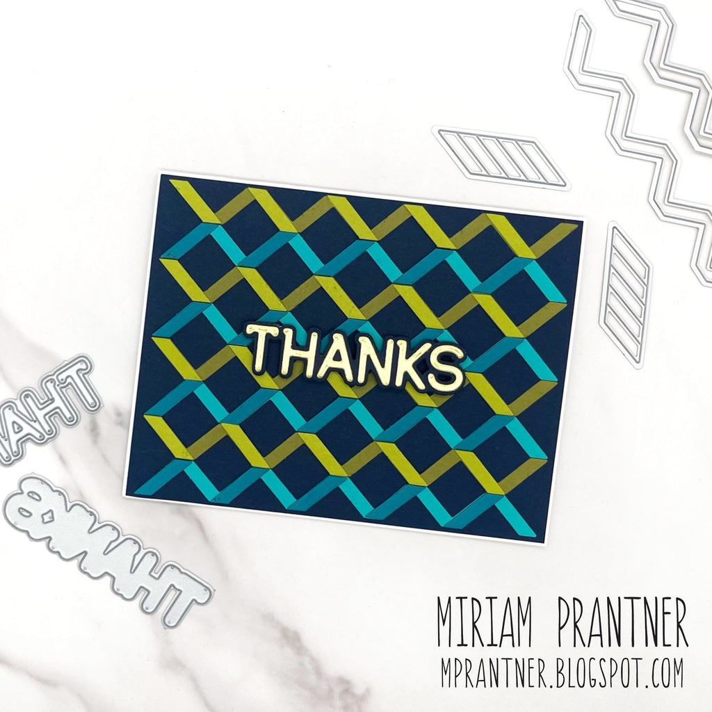 Simon Says Stamp Ribbon Quilt Wafer Dies 1313md Moments In Time Thanks Card | color-code:ALT04