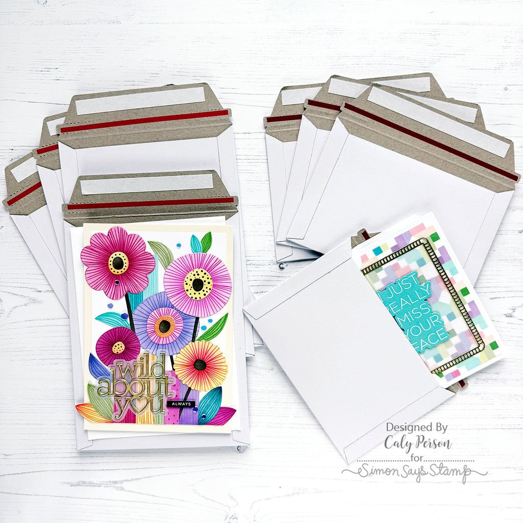 Simon Says Stamp Rigid Mailer Envelopes 8 Pack 0225rm Favorite Things