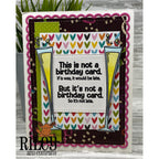 Riiley and Company Cocktail Clear Stamp and Die Set birthday