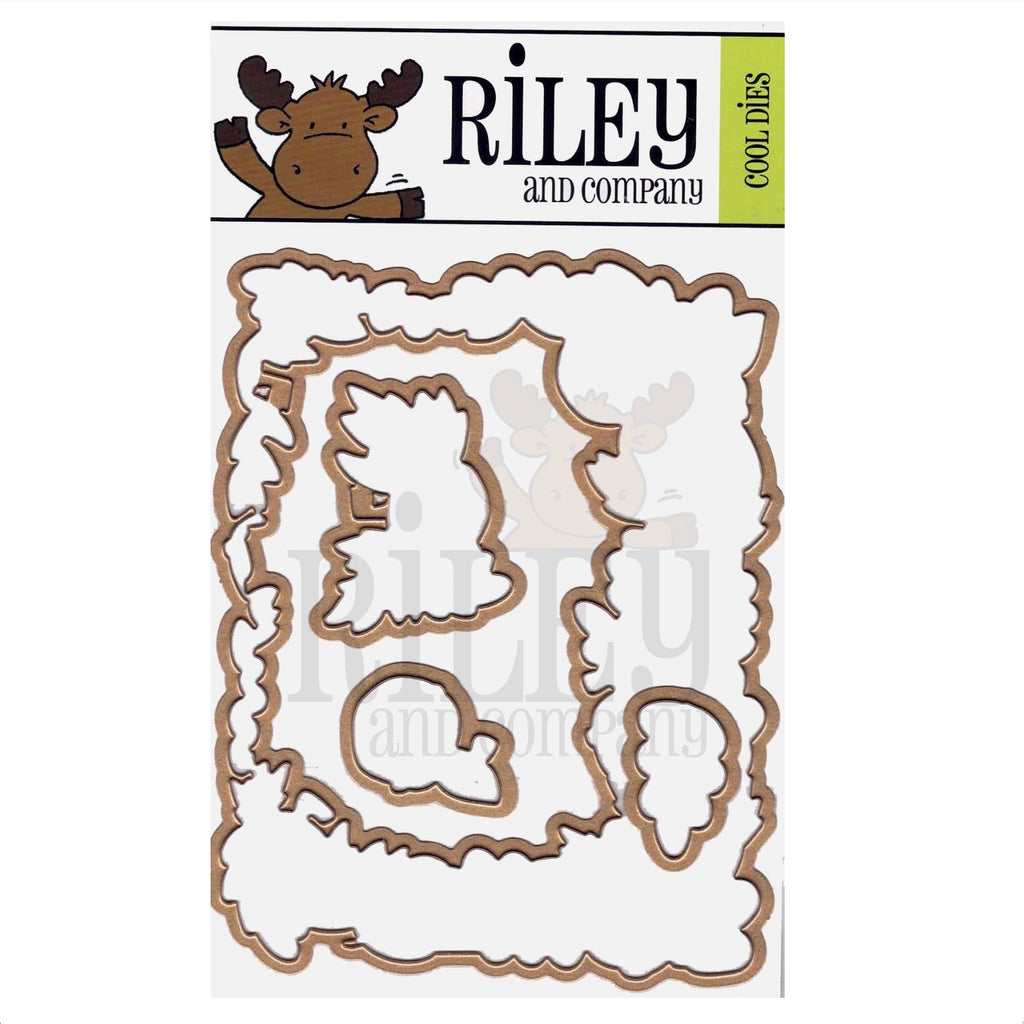 Riley And Company Autumn Leaves Frame Dies rd2015