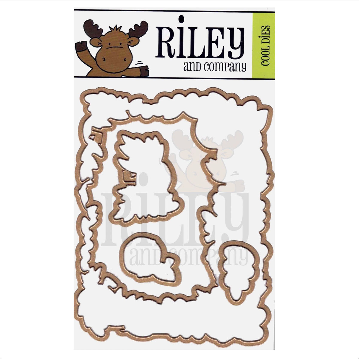 Riley And Company Autumn Leaves Frame Dies rd2015