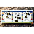 Riley And Company Cut Ups 3 Panel Rounded Slimline Peekaboo Dies rd640 cute dog