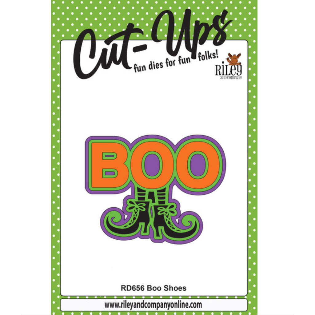 Riley And Company Cut Ups Boo Shoes Dies rd656