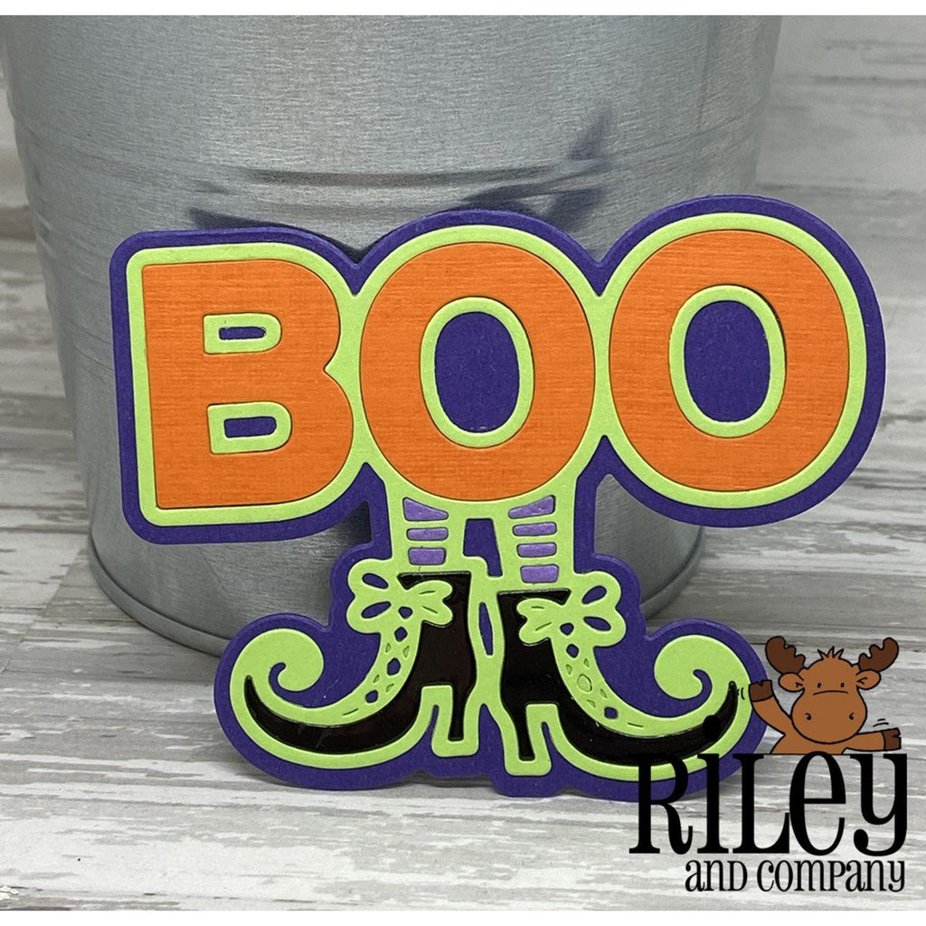 Riley And Company Cut Ups Boo Shoes Dies rd656 green
