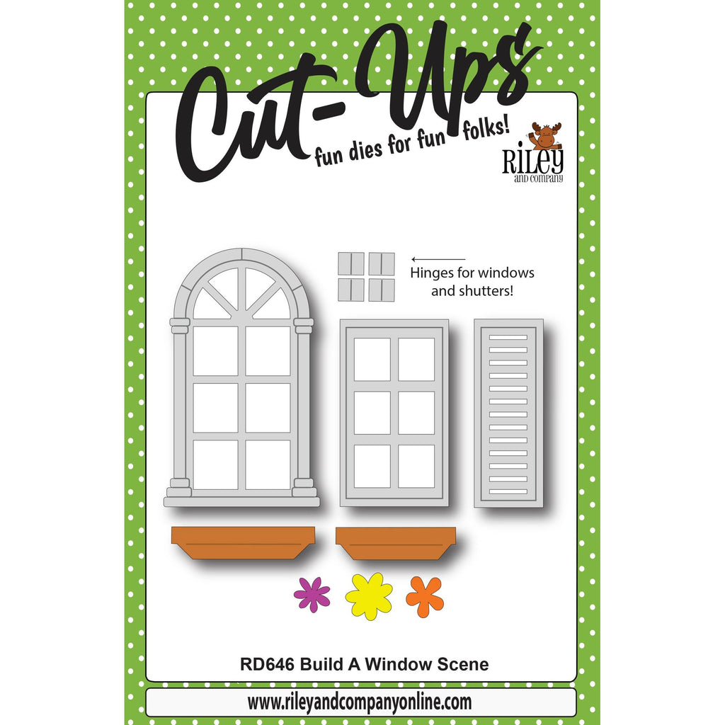 Riley And Company Cut Ups Build A Window Scene Dies rd646