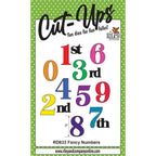 Riley And Company Cut Ups Fancy Numbers Dies rd633
