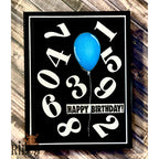 Riley And Company Cut Ups Fancy Numbers Dies rd633 balloon