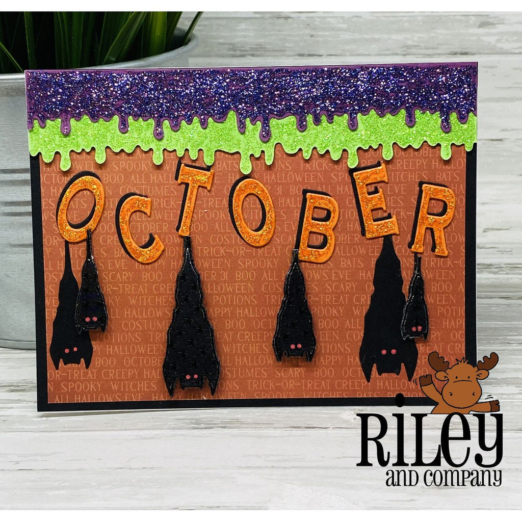 Riley And Company Cut Ups Hanging Bats Dies rd628