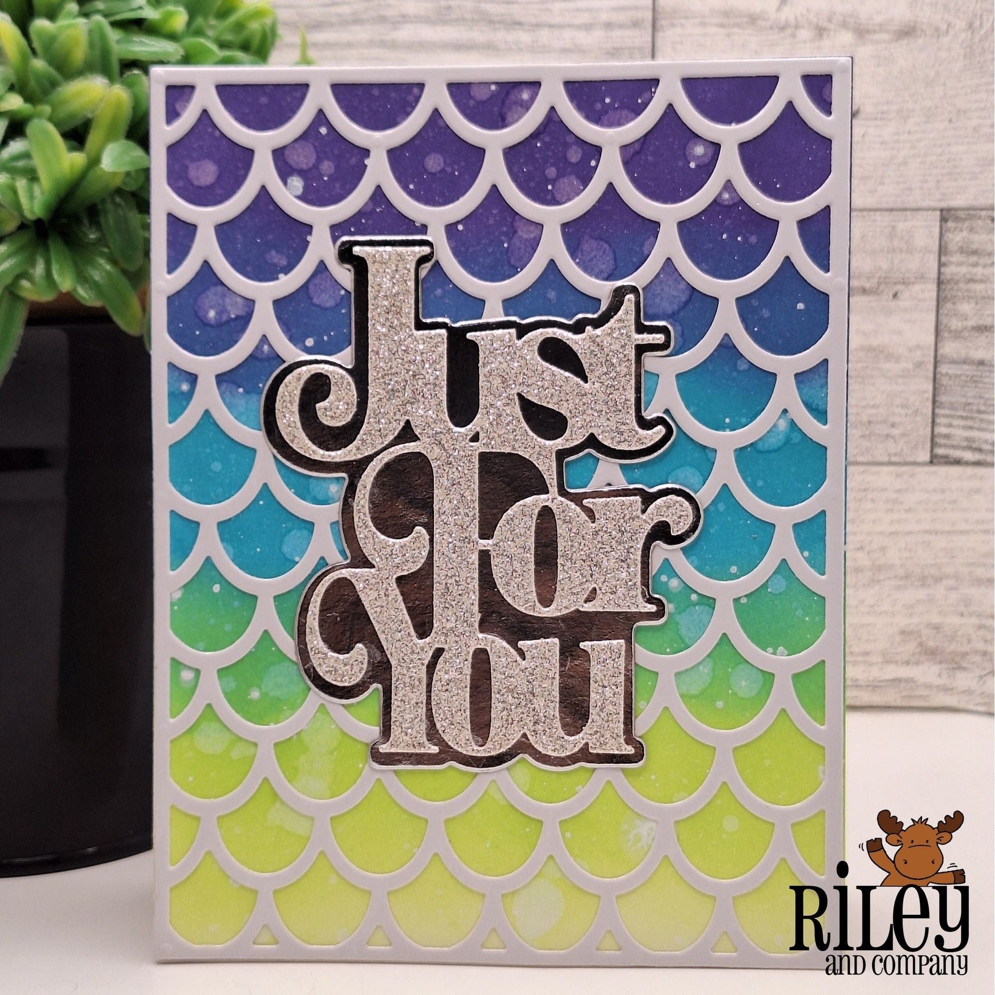 Riley And Company Cut Ups Mermaid Scales Die rd645 just for you