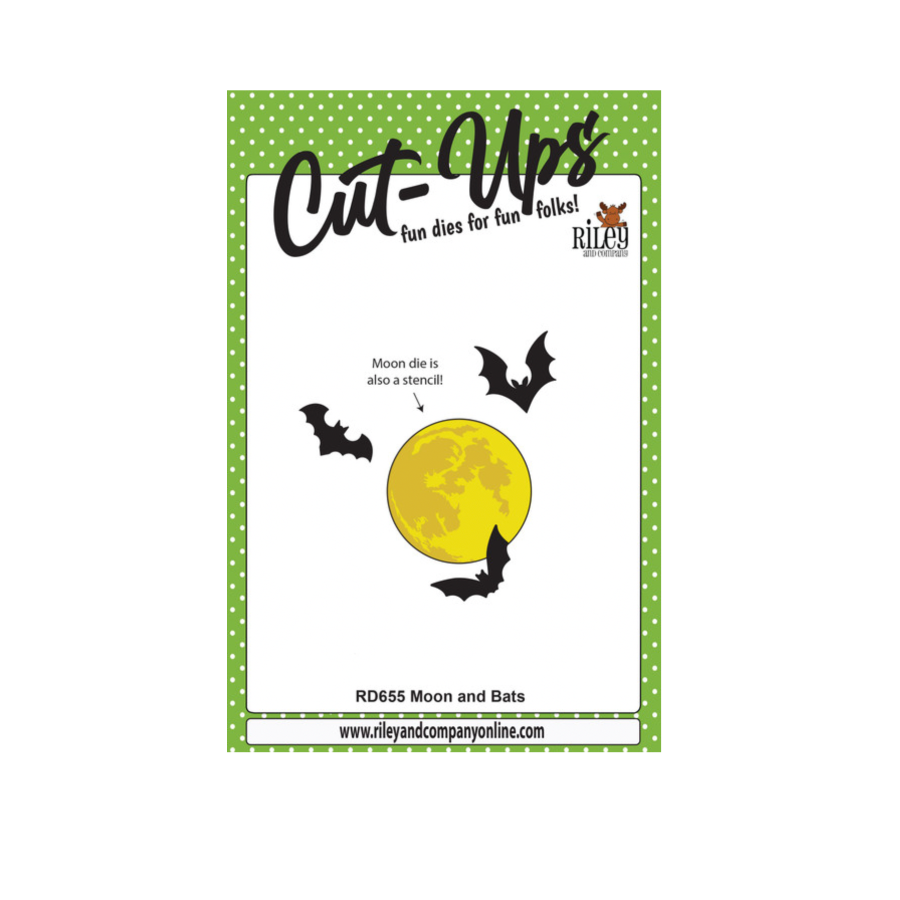 Riley And Company Cut Ups Moon and Bats Dies rd655