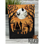Riley And Company Cut Ups Moon and Bats Dies rd655 full moon