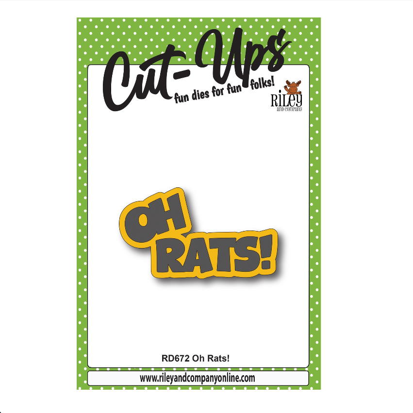 Riley And Company Cut Ups Oh Rats Dies rd672