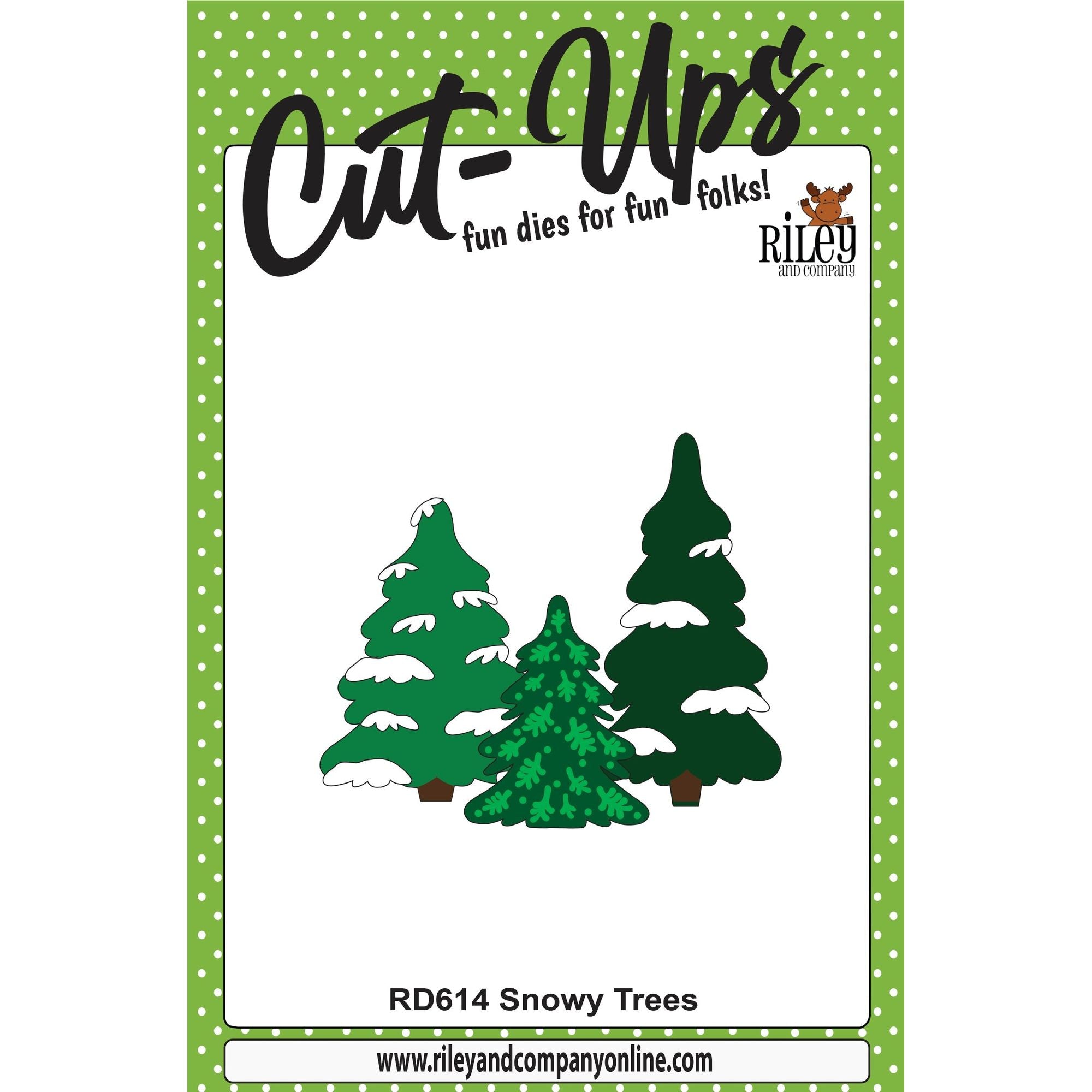 Riley And Company Cut Ups Snowy Trees Dies rd614