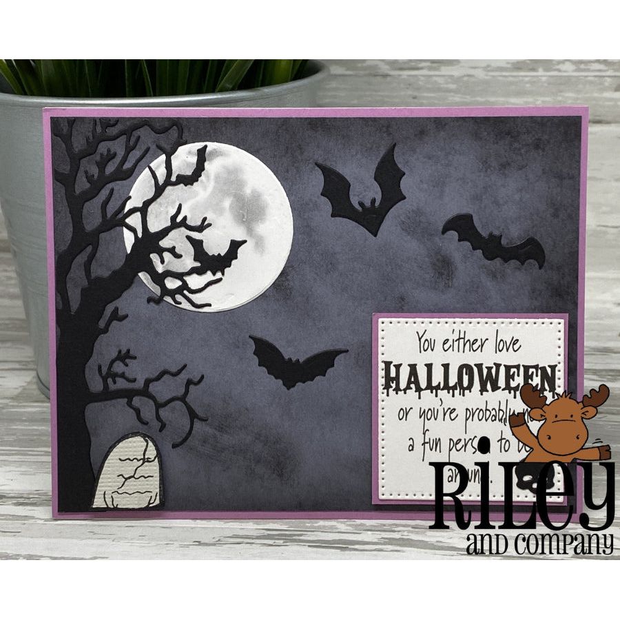 Riley And Company Cut Ups Spooky Forest Dies rd654 bats
