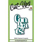 Riley And Company Cut Ups Stacked Congrats Dies rd631