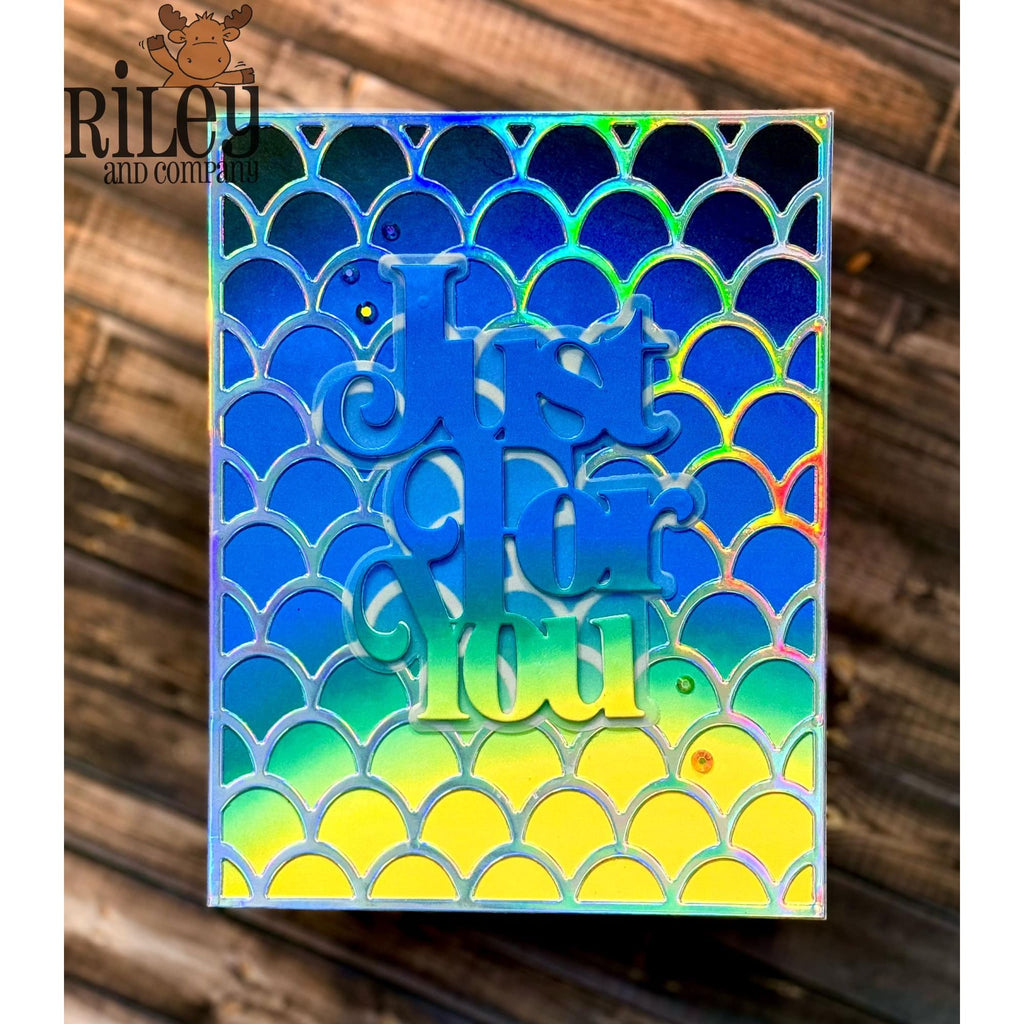 Riley And Company Cut Ups Stacked Just For You Dies rd634 mermaid