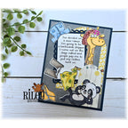 Riley And Company Funny Bones A New Career Clear Stamp rwd-1380 panda