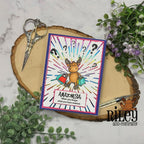 Riley And Company Funny Bones Amazonesia Clear Stamp rwd-1351 question