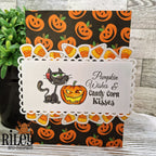Riley And Company Funny Bones Candy Corn Kisses Clear Stamp rwd-1409 cat