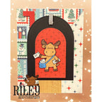 Riley And Company Funny Bones Cursive and Stick-shifts Clear Stamp rwd-1419 mail
