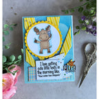 Riley And Company Funny Bones Cute Texts in the Morning Clear Stamp rwd-1309