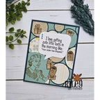 Riley And Company Funny Bones Cute Texts in the Morning Clear Stamp rwd-1309