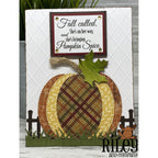 Riley And Company Funny Bones Fall Called Clear Stamp rwd-1407 quilted