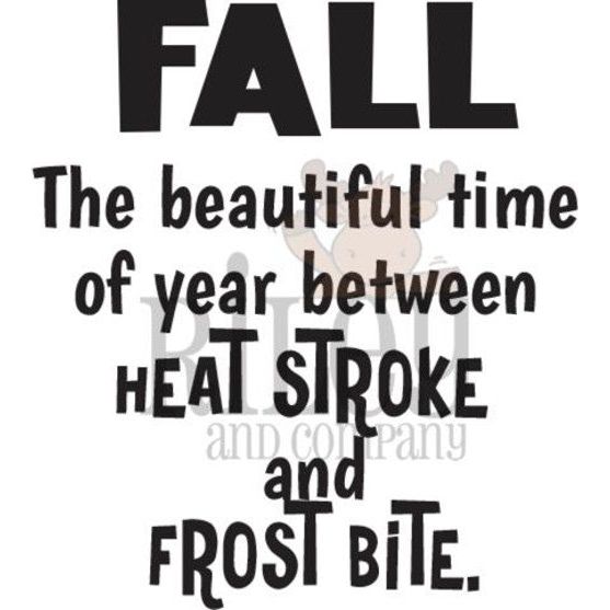 Riley And Company Funny Bones Fall The Beautiful Time Clear Stamp rwd-1408