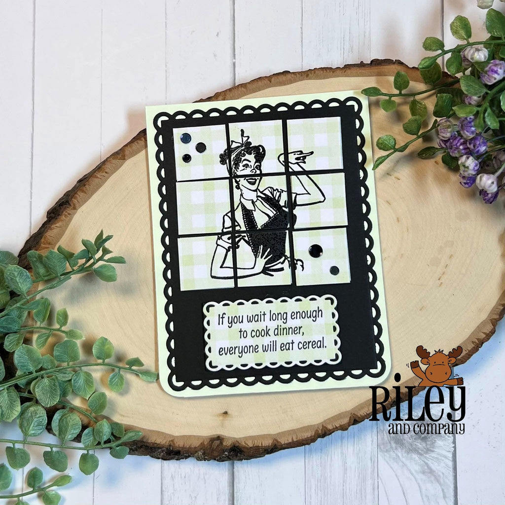 Riley And Company Funny Bones Free Recipe Clear Stamp rwd-1361 squares