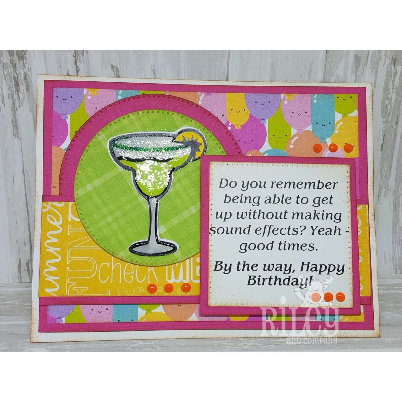 Riley And Company Funny Bones Getting Up Without Sound Effects Clear Stamp rwd-634