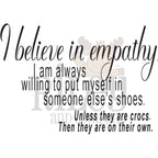 Riley And Company Funny Bones I Believe in Empathy Clear Stamp rwd-1335
