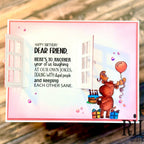 Riley And Company Funny Bones Keeping Each Other Sane Clear Stamp rwd-1394 window