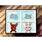 Riley And Company Funny Bones May You Never Forget Clear Stamp rwd-1340 window