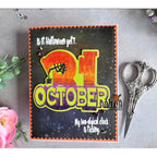 Riley And Company Funny Bones My Boo-olgical Clock Clear Stamp rwd-1306*