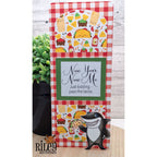 Riley And Company Funny Bones New Year New Me Clear Stamp rwd-1347 shark