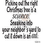 Riley And Company Funny Bones Picking Out The Right Tree Clear Stamp rwd-1311