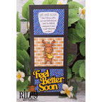 Riley And Company Funny Bones Pole-Dancing Accident Clear Stamp rwd-1413 bandages