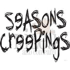 Riley And Company Funny Bones Seasons Creepings Clear Stamp rwd-1296