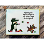 Riley And Company Funny Bones Stress Balls Clear Stamp rwd-1348 balls
