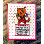 Riley And Company Funny Bones The Problem with Crafting Clear Stamp rwd-1289