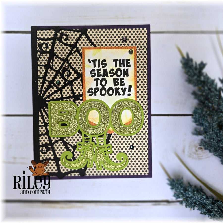 Riley And Company Funny Bones Tis The Season To Be Spooky! Clear Stamp rwd-1396 spooky