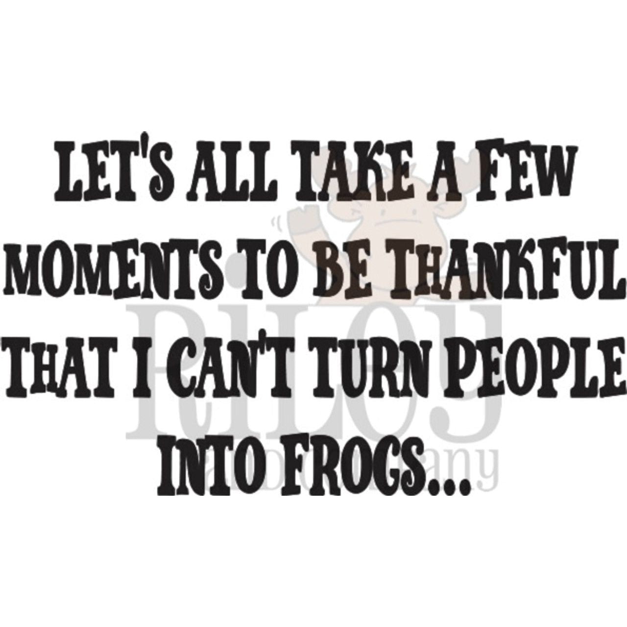 Riley And Company Funny Bones Turn People Into Frogs Clear Stamp rwd-1304