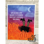 Riley And Company Funny Bones Turn People Into Frogs Clear Stamp rwd-1304