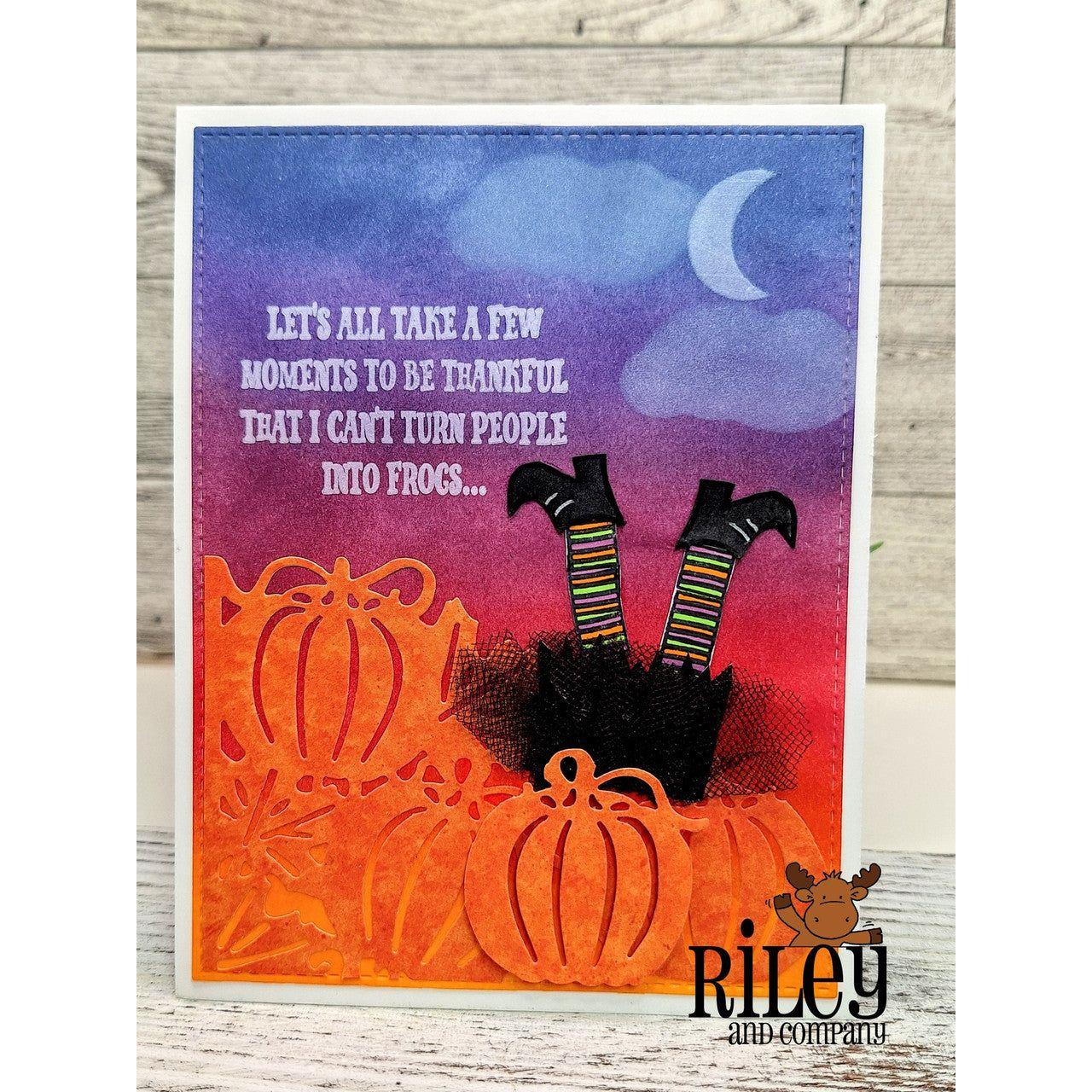 Riley And Company Funny Bones Turn People Into Frogs Clear Stamp rwd-1304