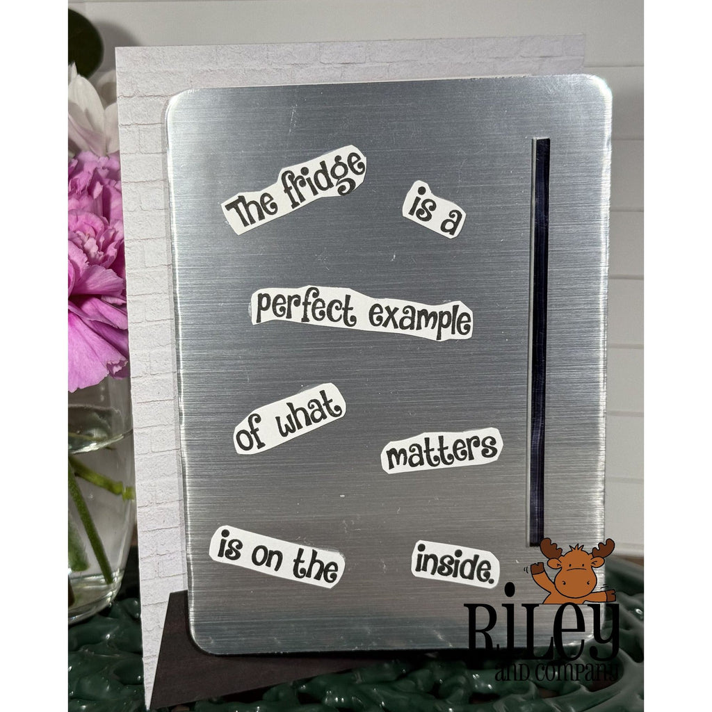 Riley And Company Funny Bones What Matters On The Inside Clear Stamp Clear Stamp rwd-1377 magnets