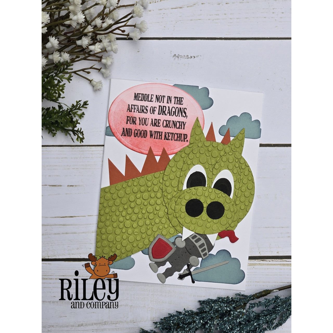 Riley And Company Funny Bones You Are Good With Ketchup Clear Stamp rwd-1299