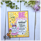 Riley And Company Funny Bones Your Friendship Has Helped Me Grow Clear Stamp rwd-1359 bees